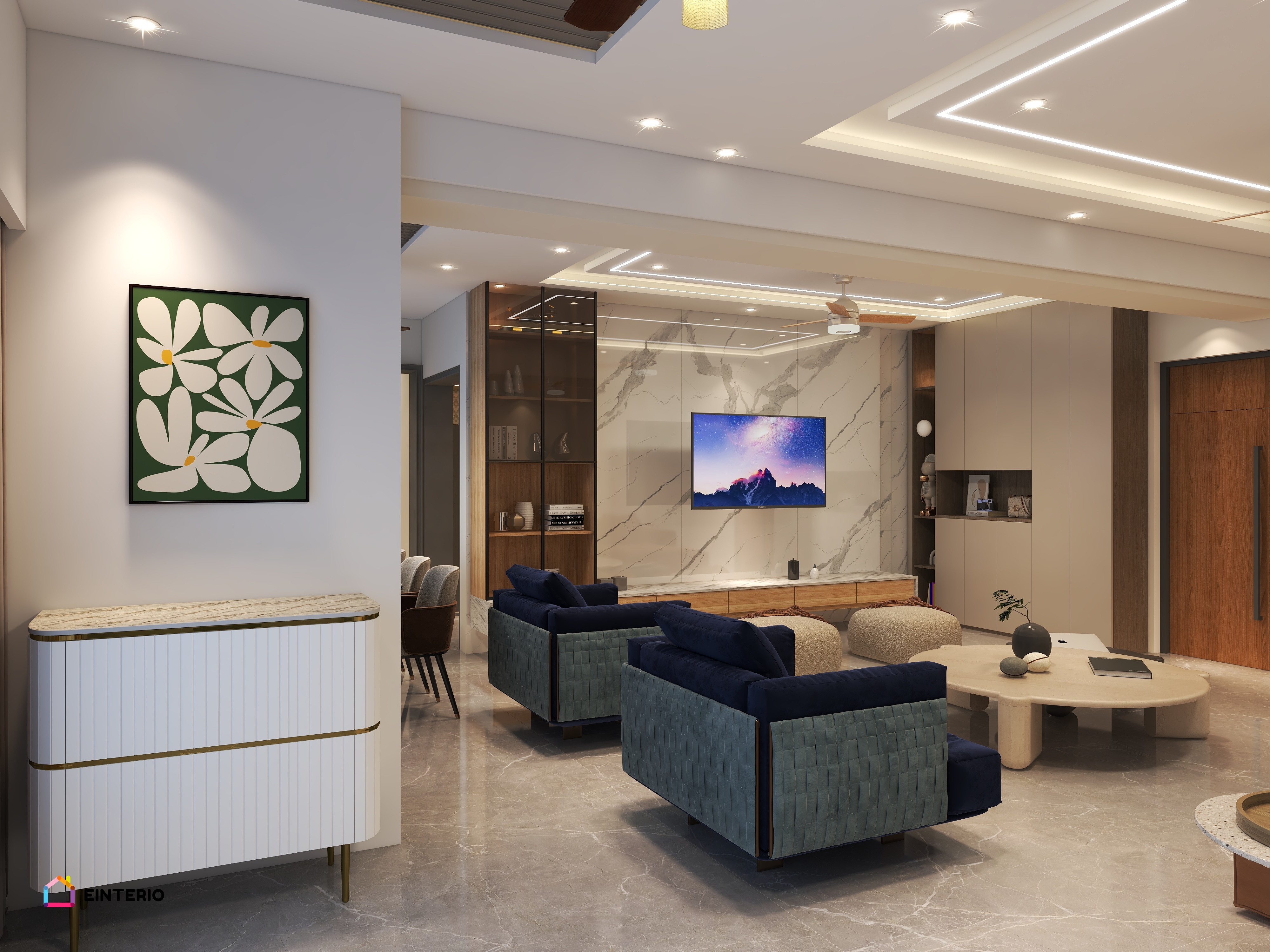 Sophisticated Fusion: 2BHK Jodi Flat Walkthrough